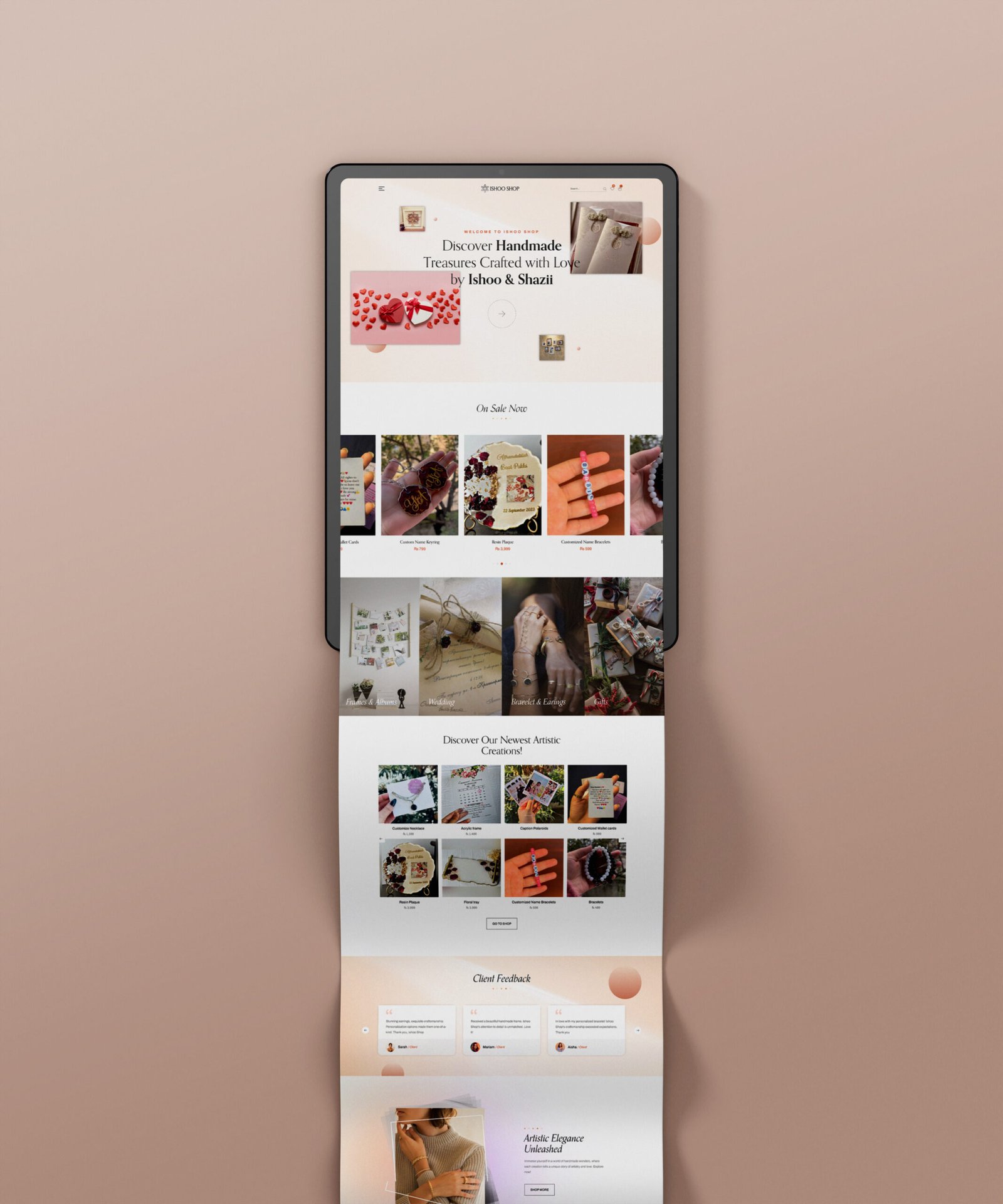 Web Designing & Development 7 ishoo shop scaled