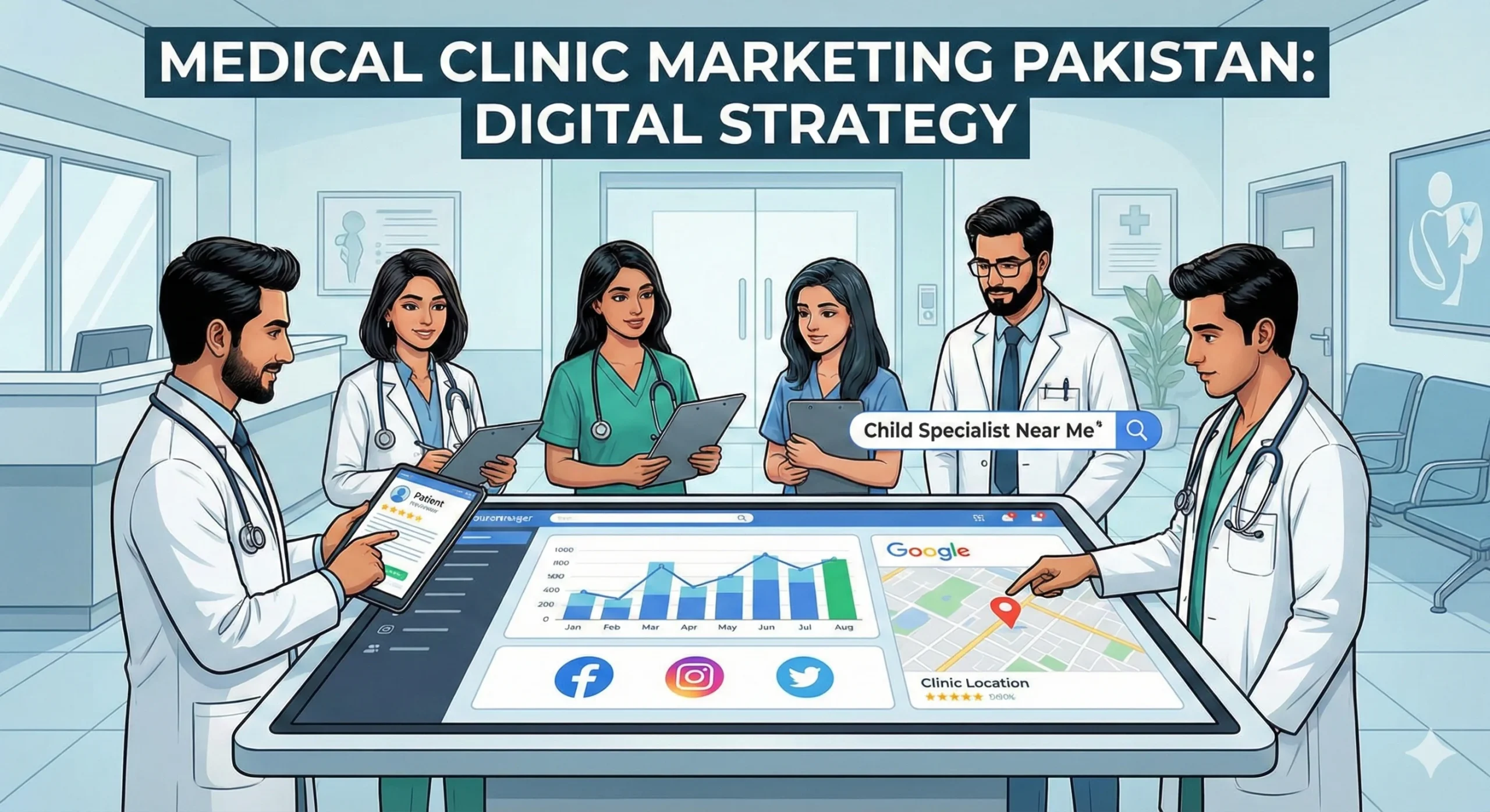 Medical Clinic Marketing Pakistan - Digital Strategy