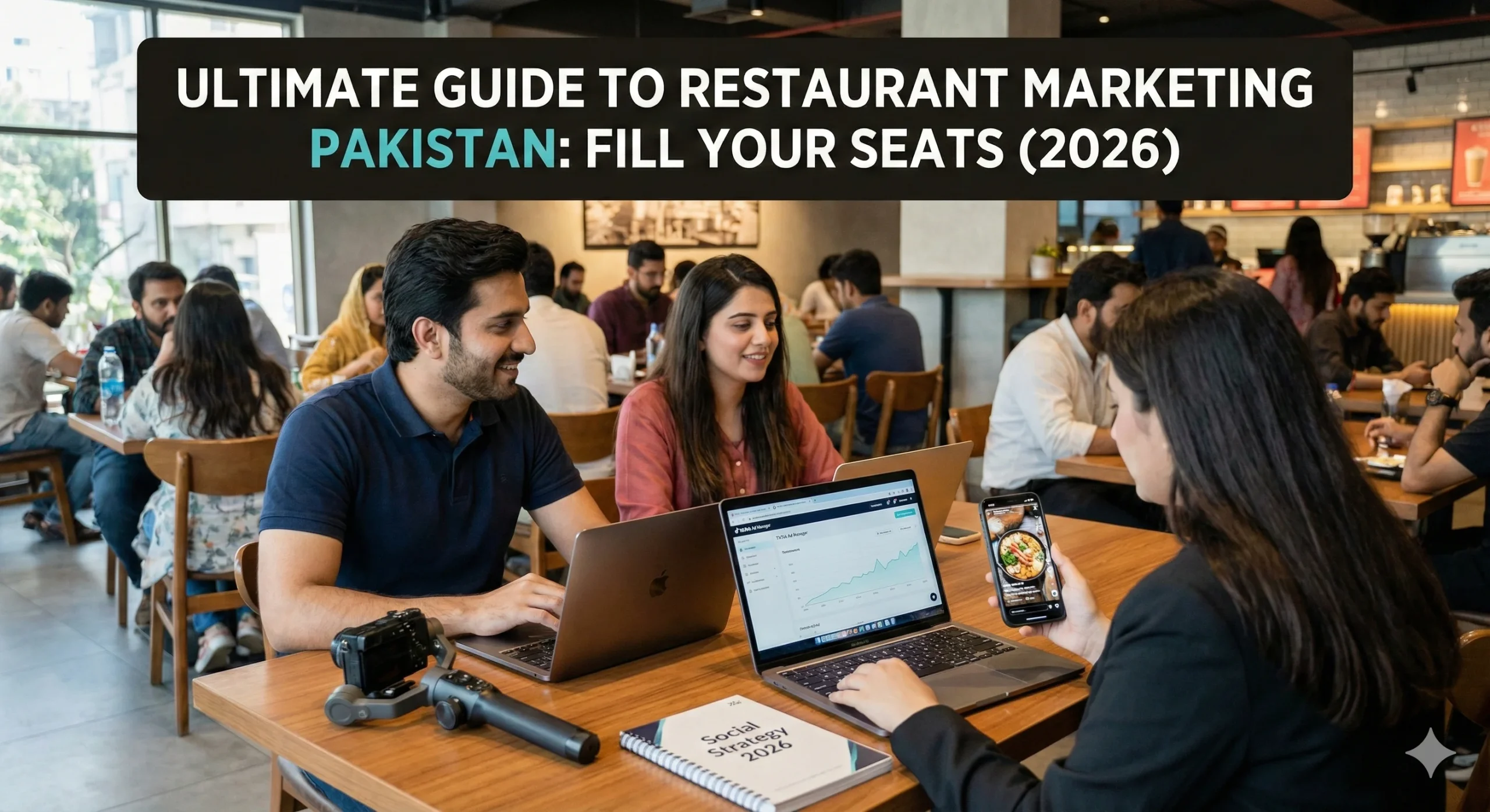 Ultimate Guide to Restaurant Marketing Pakistan: Fill Your Seats (2026) 1 Restaurant Marketing Pakistan - Social Media Strategy