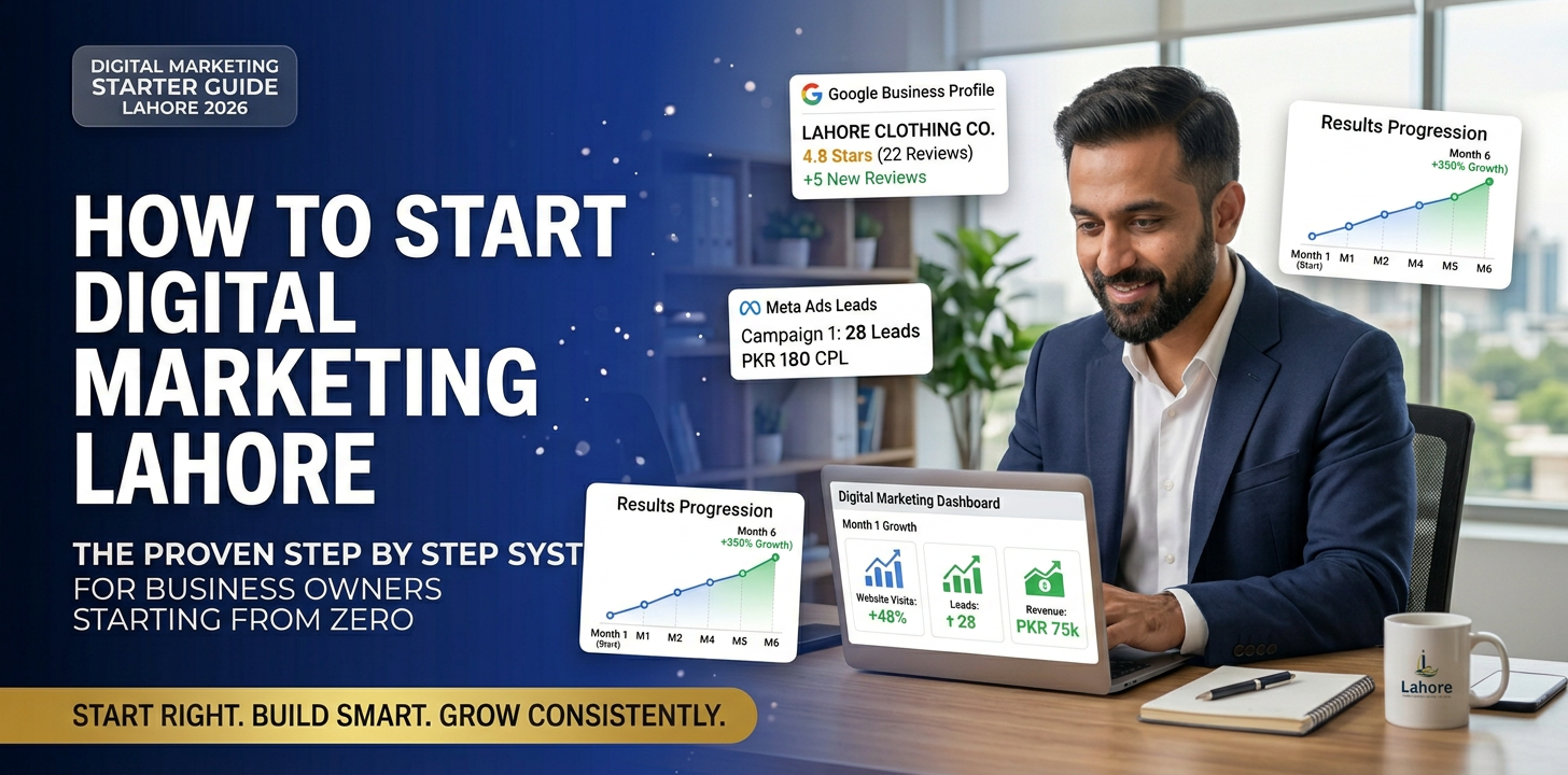 How to Start Digital Marketing Lahore
