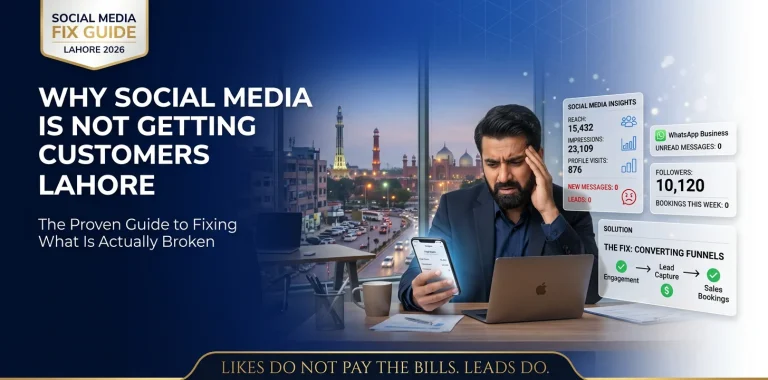 Why Social Media Is Not Getting Customers Lahore