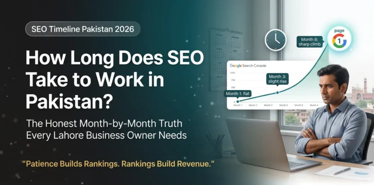 how long does seo take to work in pakistan