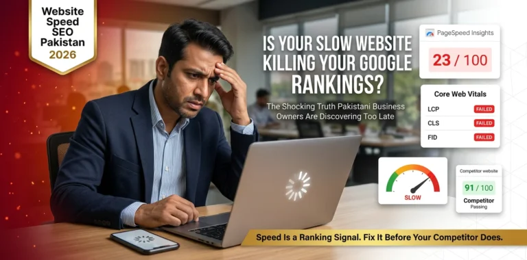 slow website killing your Google rankings
